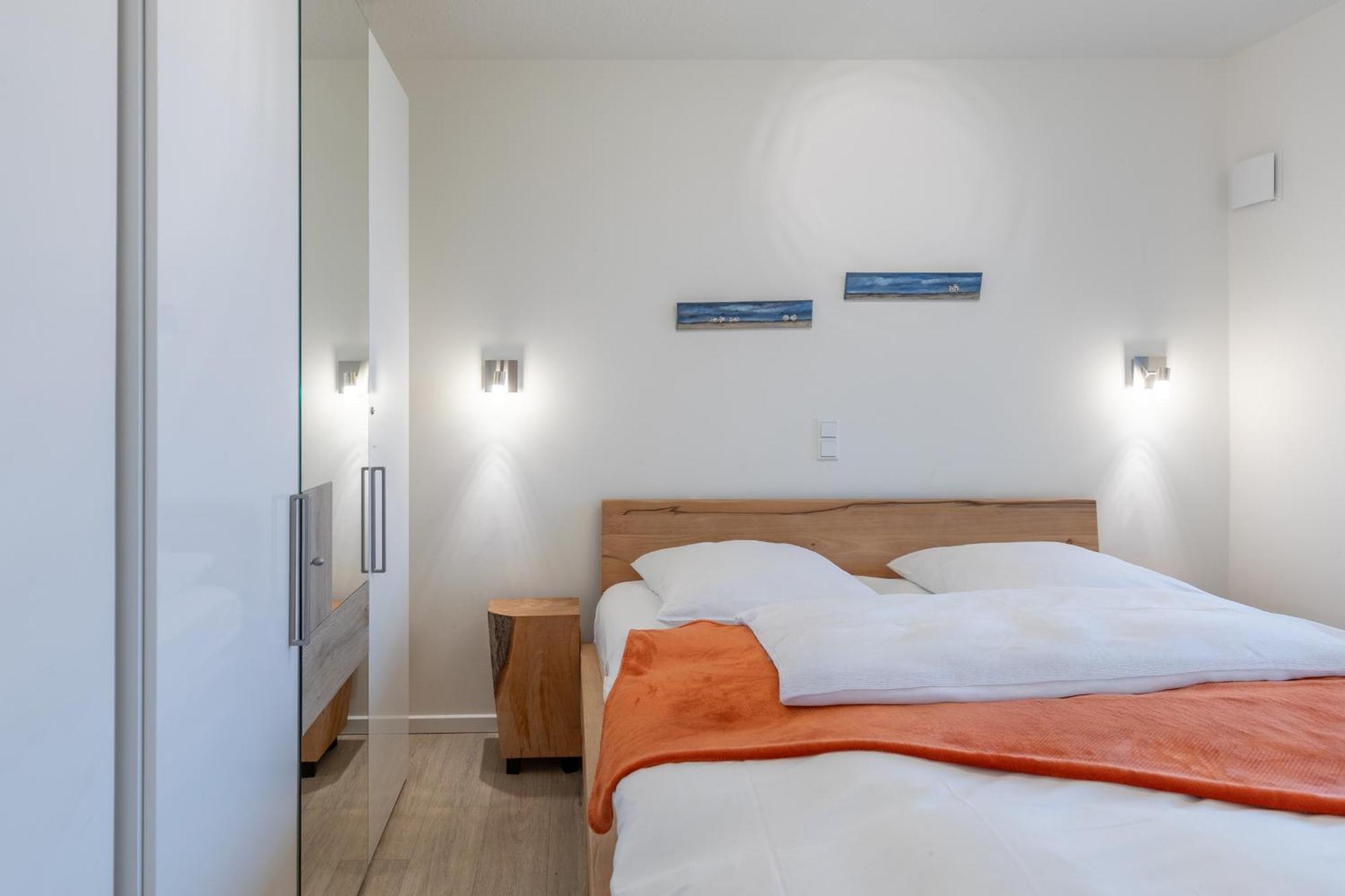 Ferienwohnung "Halligstork" Direkt Am Nordseedeich Mit Blick Auf Den See 노드스트랜드 외부 사진